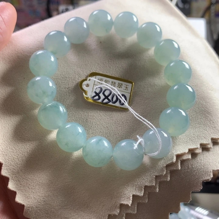 定制翡翠未镶嵌卡13 16颗