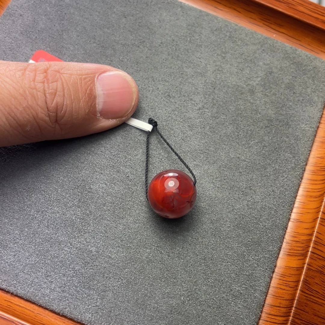 南红玛瑙未镶嵌14mm单珠