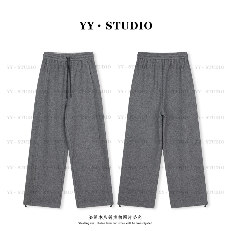 【YANYAN】秋冬款休闲直线百搭松紧绳裤脚弯刀裤YY-3564