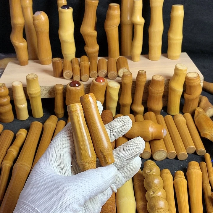 【闪购商品】用****4实心玉竹红皮花瓶