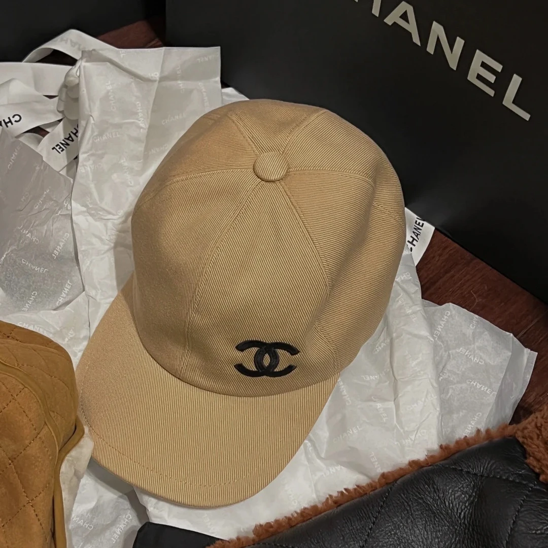 全新未使用 Chanel/香奈儿 安洁利严选鸭舌帽成色看直播 GSS24751