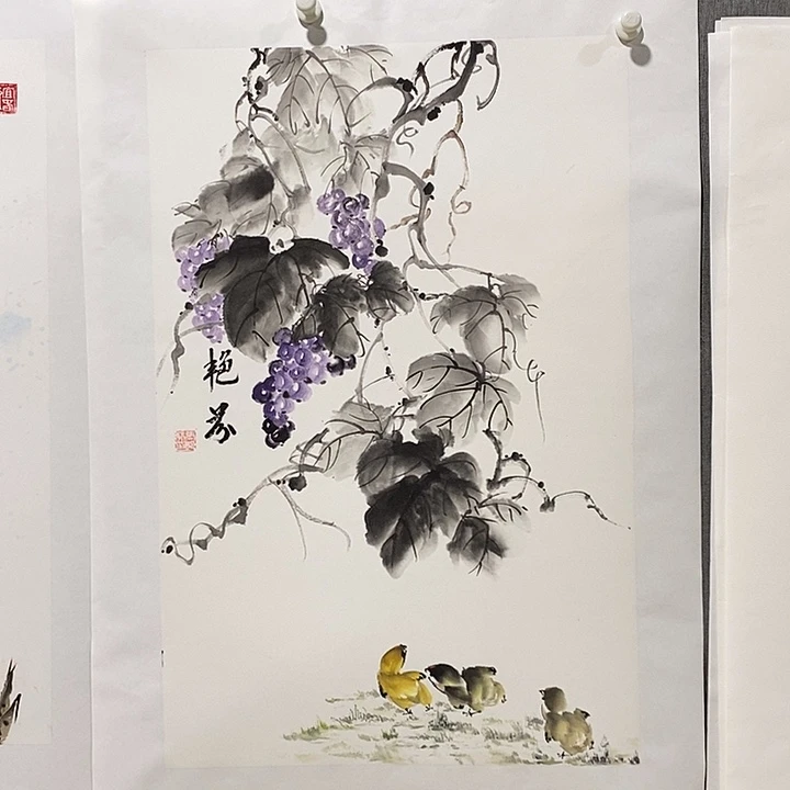 国画手写手绘作品54