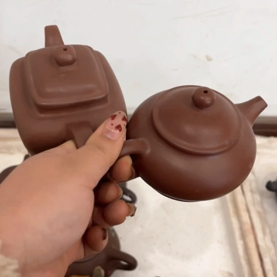 紫砂茶壶言**李瑕疵。。。。瑕疵