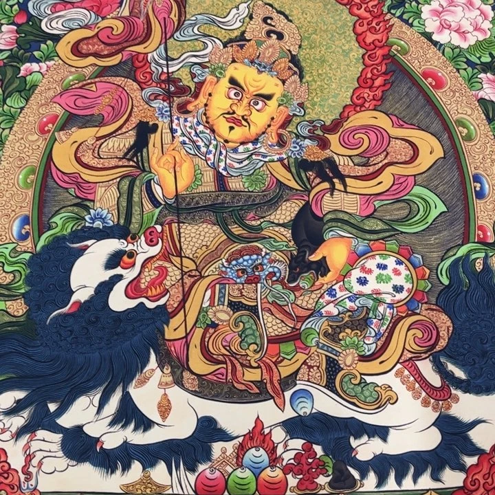 装裱画唐卡绘画作品