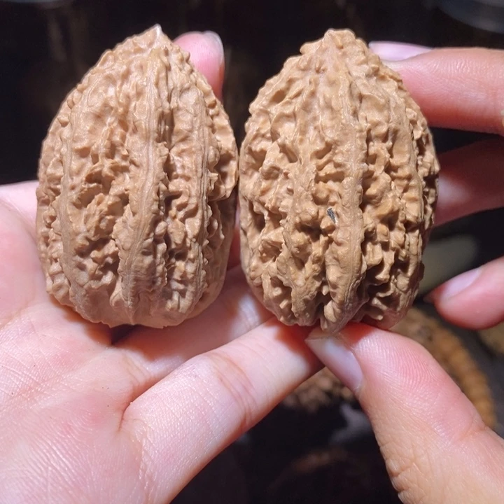 把件文玩核桃东北野生楸子小园205