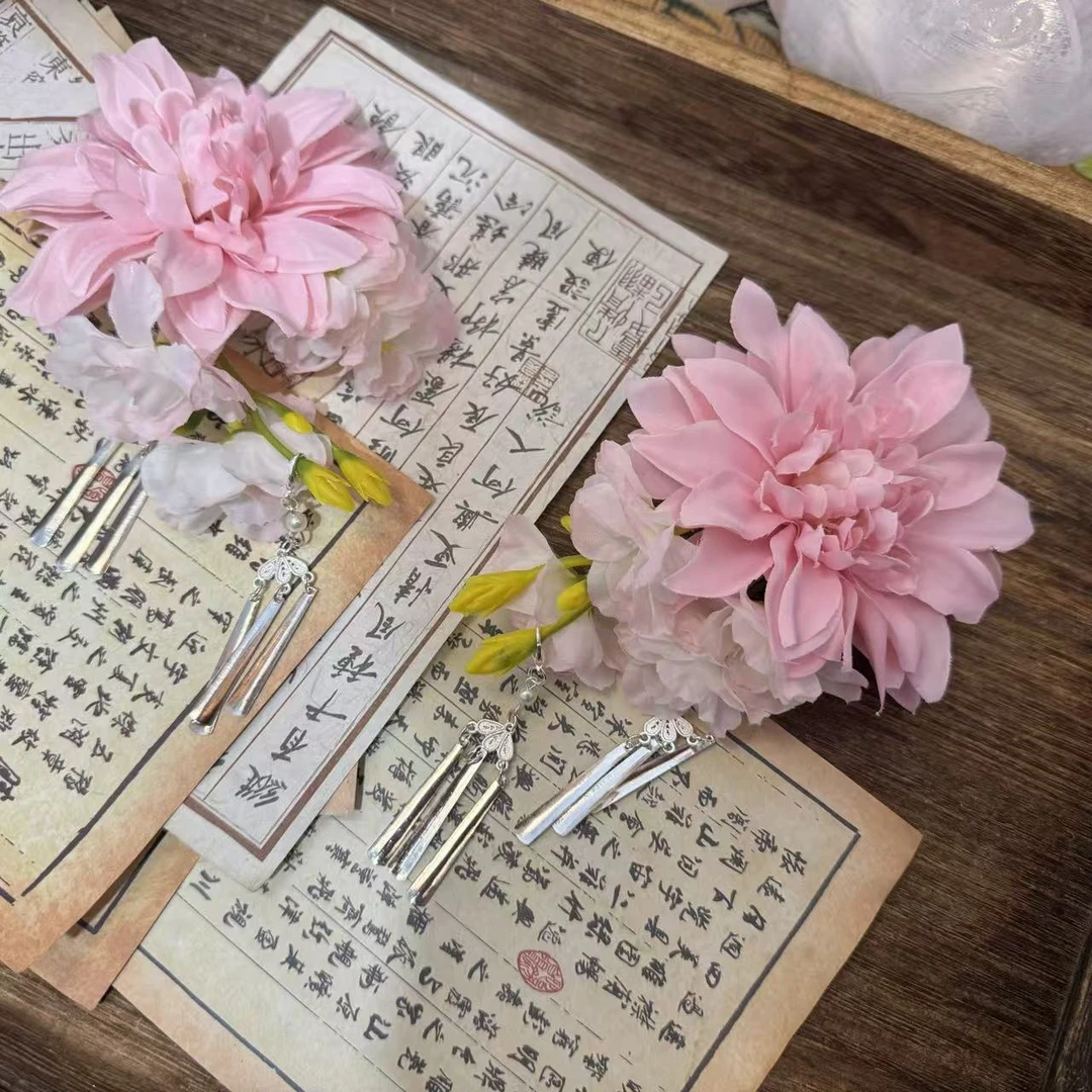 春海棠。前尘梦古风汉服配饰