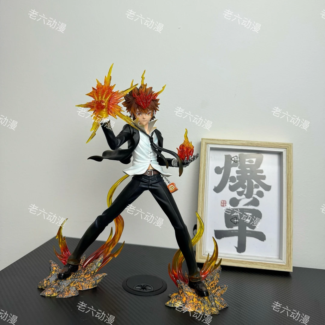【VF厂】家庭教师 沢田纲吉十代目28cm 动漫手办摆件