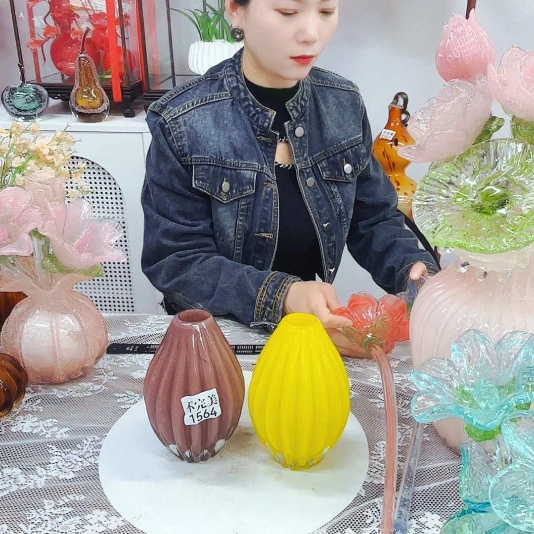 琉璃花瓶花器艺术品