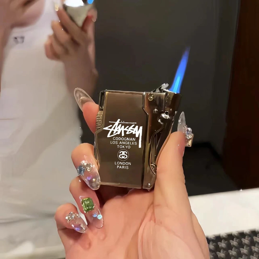 潮牌SITUXI打火机大钢炮金属质感高级感直冲蓝焰耐用送男友礼物