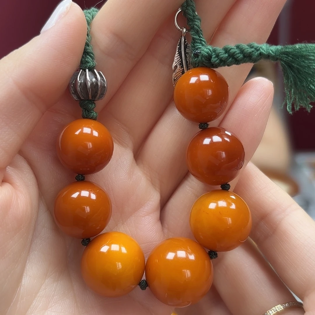 未镶嵌颈饰蜜蜡锁骨