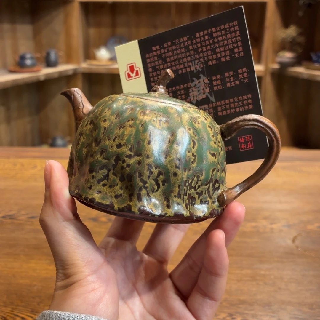 柴烧老岩泥茶器皿