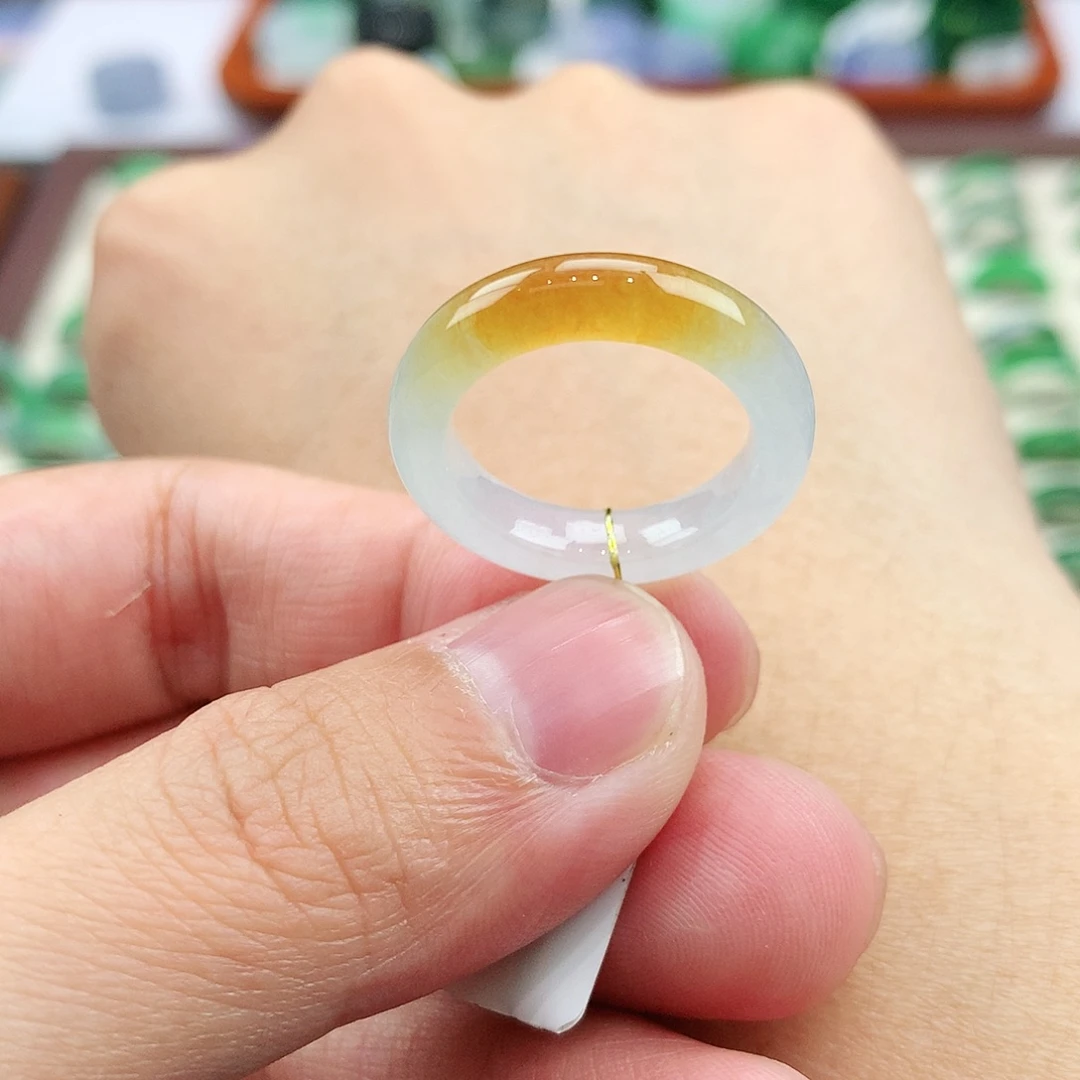 未镶嵌戒指翡翠12号