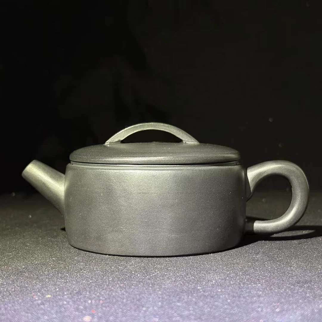 宜兴紫砂光器大口汉瓦 石黄 赵园静