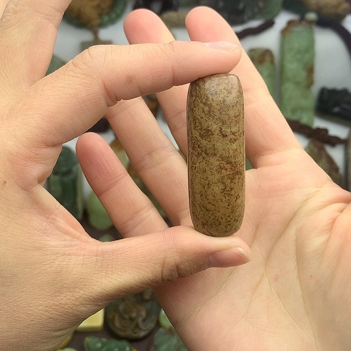岫岩河磨玉（透闪石质玉）未镶嵌挂件