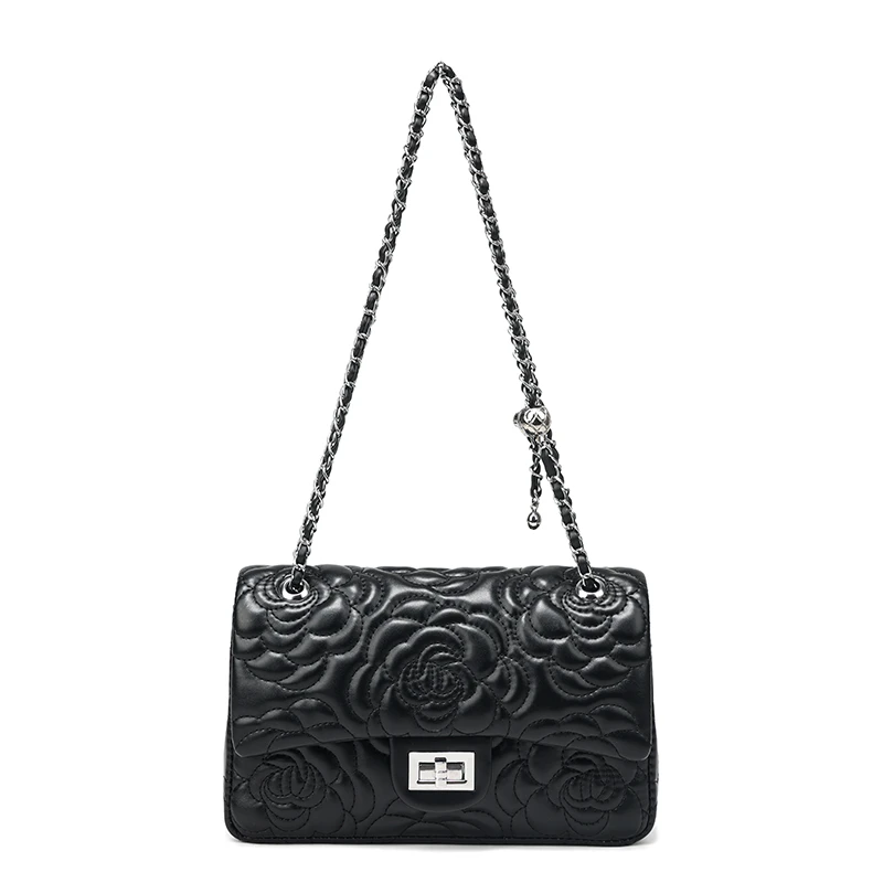 时尚百搭菱格链条包单肩女包CF-255