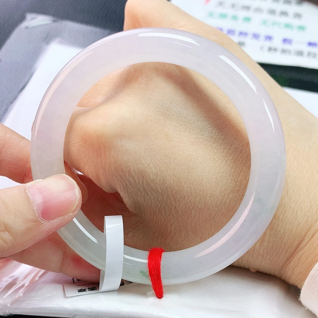 未镶嵌手镯翡翠56+圆