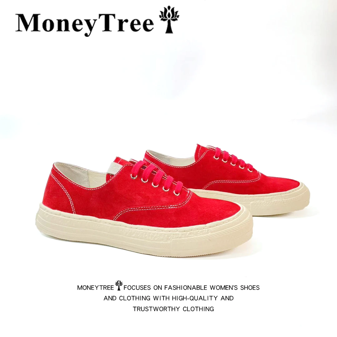 mmy新款溶解鞋板鞋真皮牛反绒纯色简约休闲男女百搭情侣皮面早春