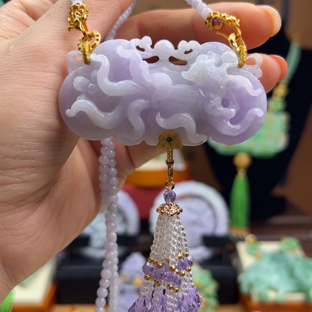 翡翠未镶嵌颈饰天然翡翠