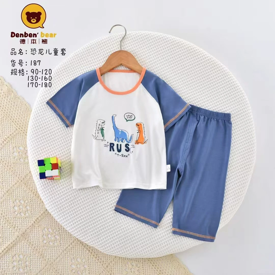 【170-180】儿童夏季半袖家居套装1871
