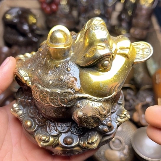 铜制工艺把玩摆件