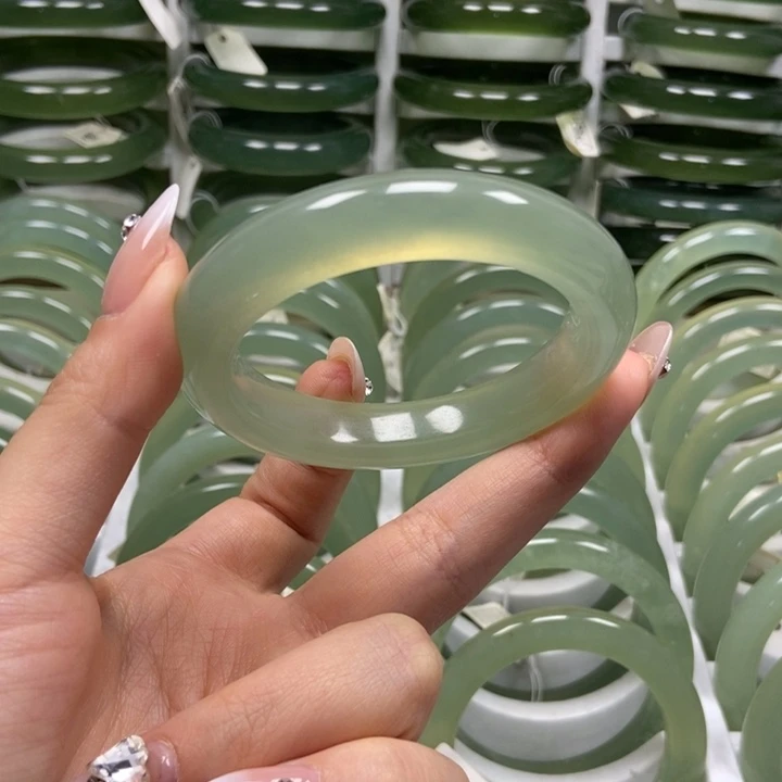 蛇纹石玉合金手镯