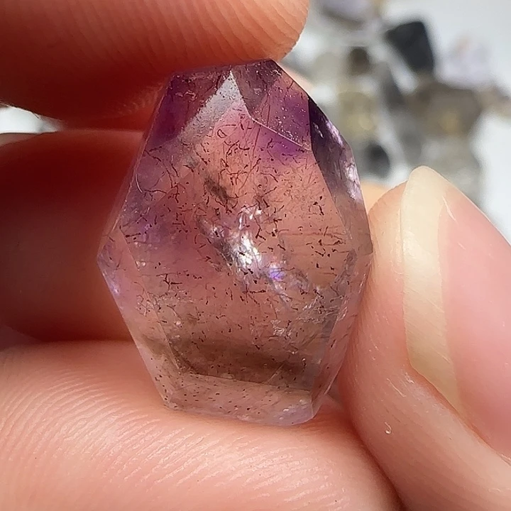 水晶珠宝半成品未镶嵌超七8