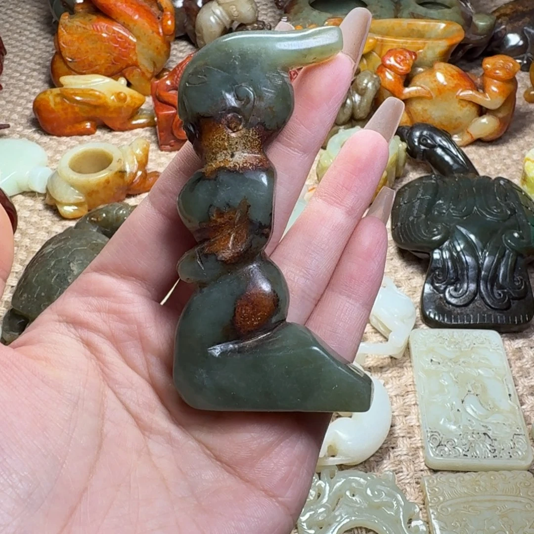 白玉菩提吊坠挂件