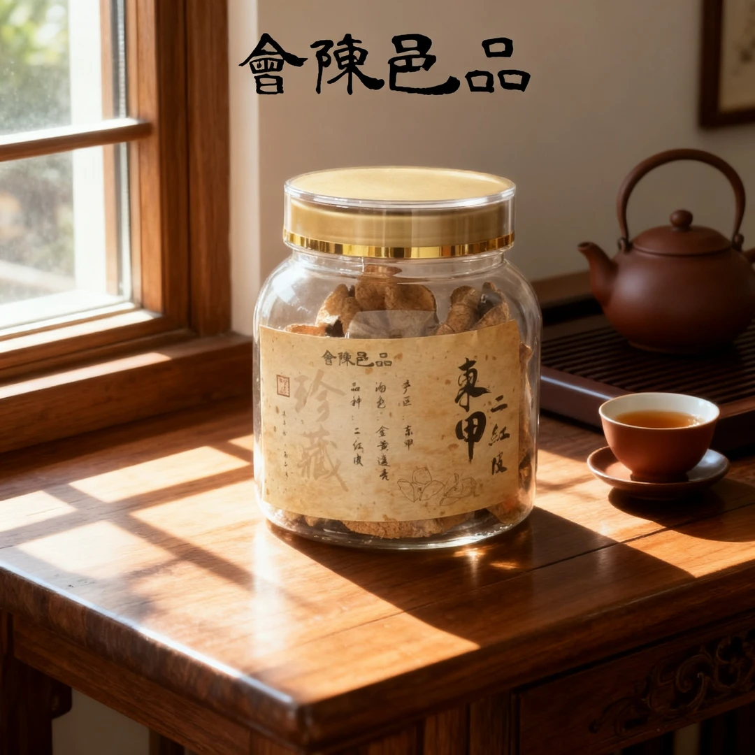 【2013东甲二红皮】新会陈皮  东甲产区 薄荷香 二红皮 老陈皮