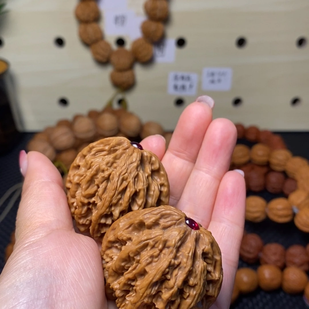 文玩核桃手串麻核桃