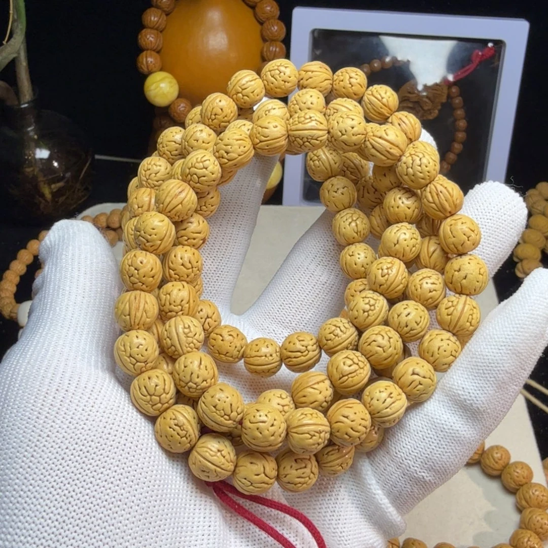 桃核吊坠0.9大肠纹全品无修东北核