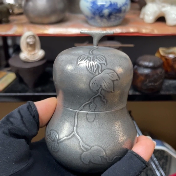 锡中古工艺品摆件