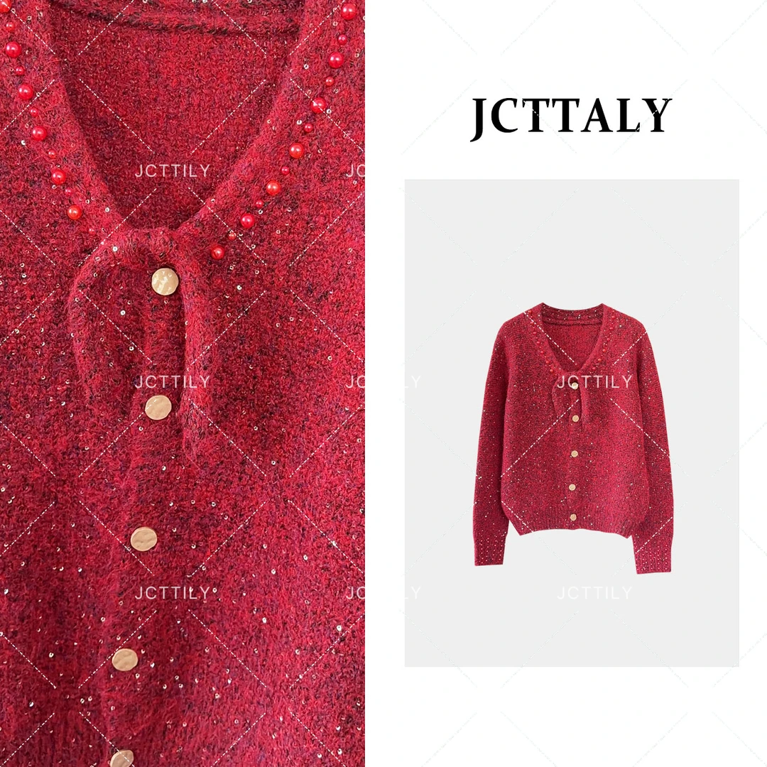 【昕昕专属】设计师秋冬小设计百搭气质保暖休闲毛衣针织衫JC-A2873