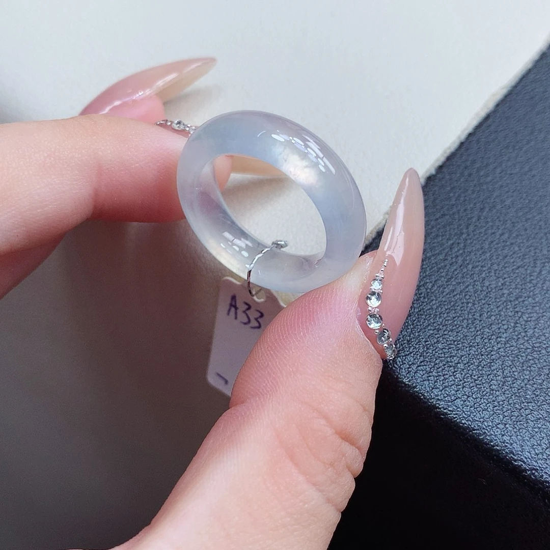 翡翠戒指未镶嵌G****o13-14号