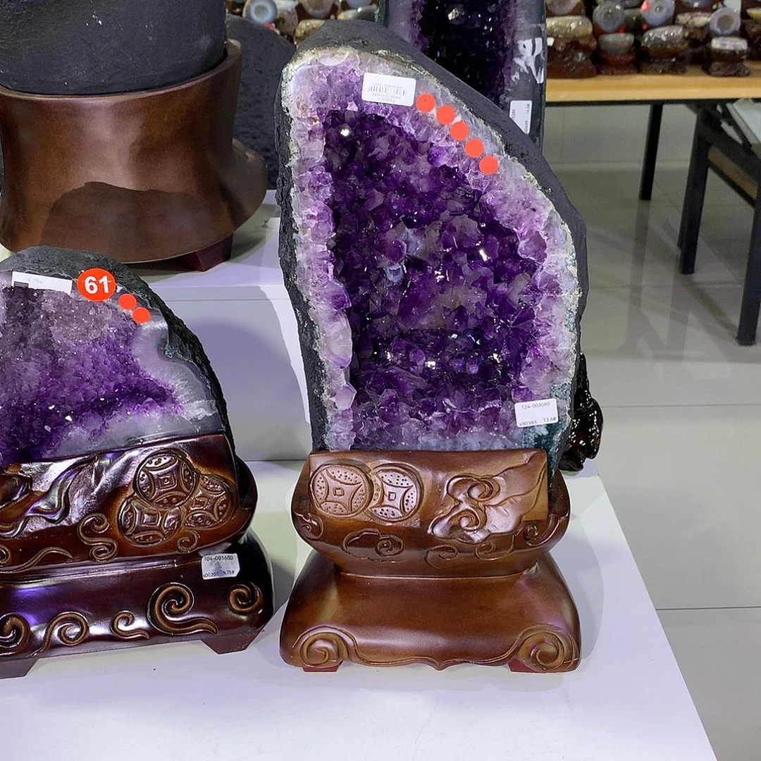 大型摆件（非配饰）紫晶未镶嵌
