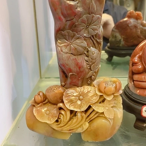 恬***…昌化鸡血石年年有余，年年有余