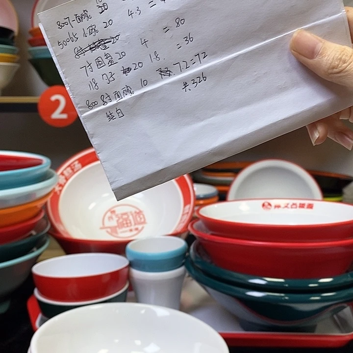 密胺面馆餐具工厂