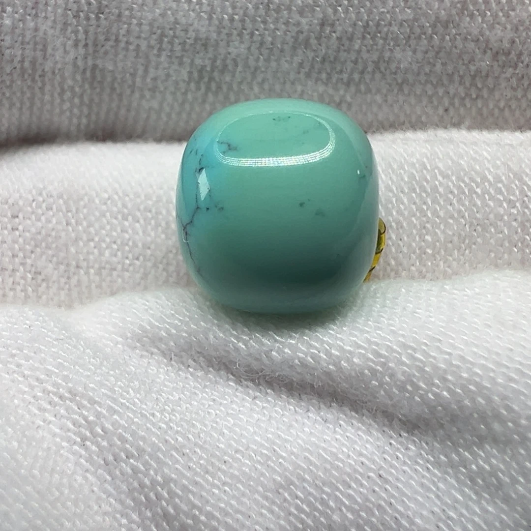 鹰***！绿松石未镶嵌配饰9.5×8.6