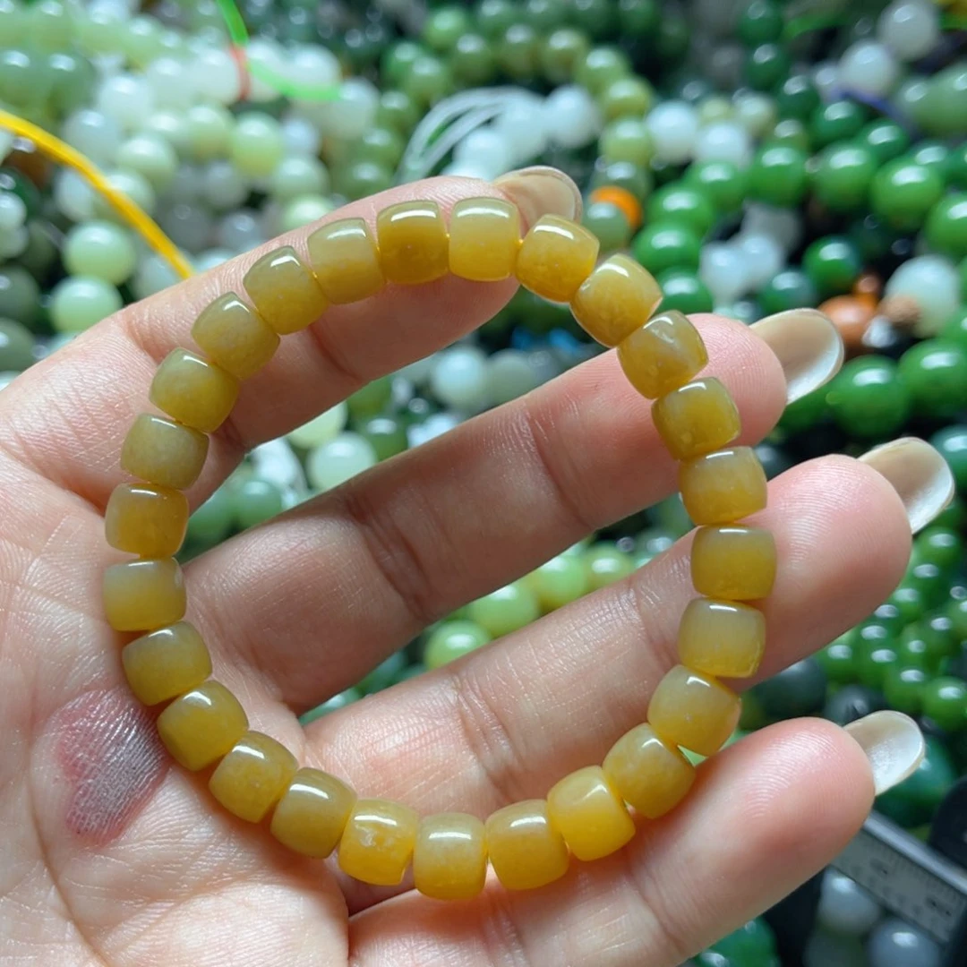 和田玉手链未镶嵌