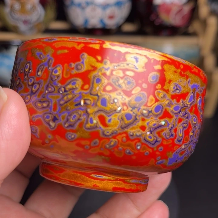 茶盏用****6主播家的大漆真漂亮！