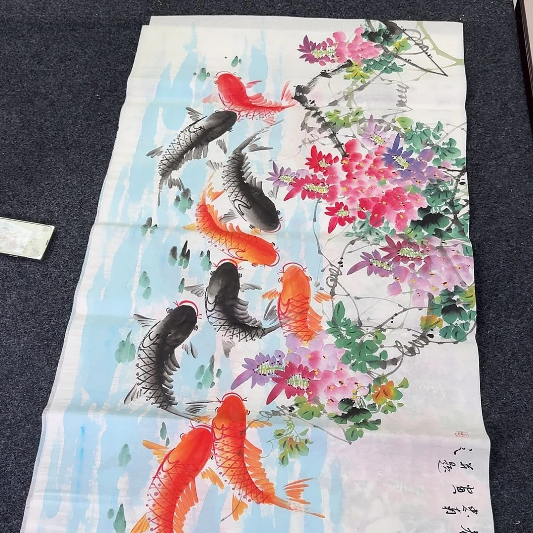 纯手绘国画作品作品