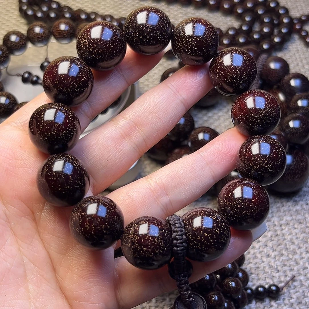 檀香紫檀（小叶紫檀）1.8 13颗爆星