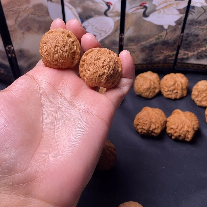 核桃32尺乾隆磨 配对精