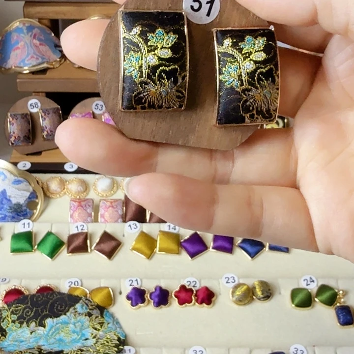 琉璃纯铜合金发簪