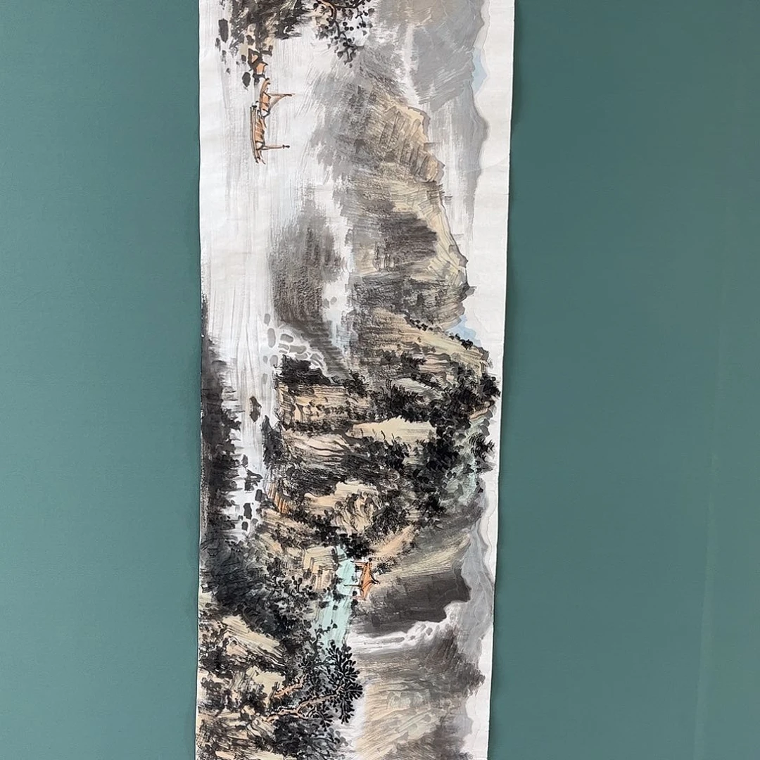 国画张宇老师手绘