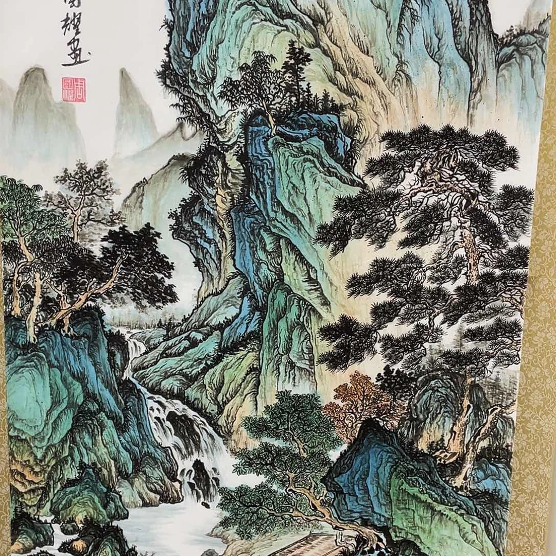 国画老师手笔手绘作品n