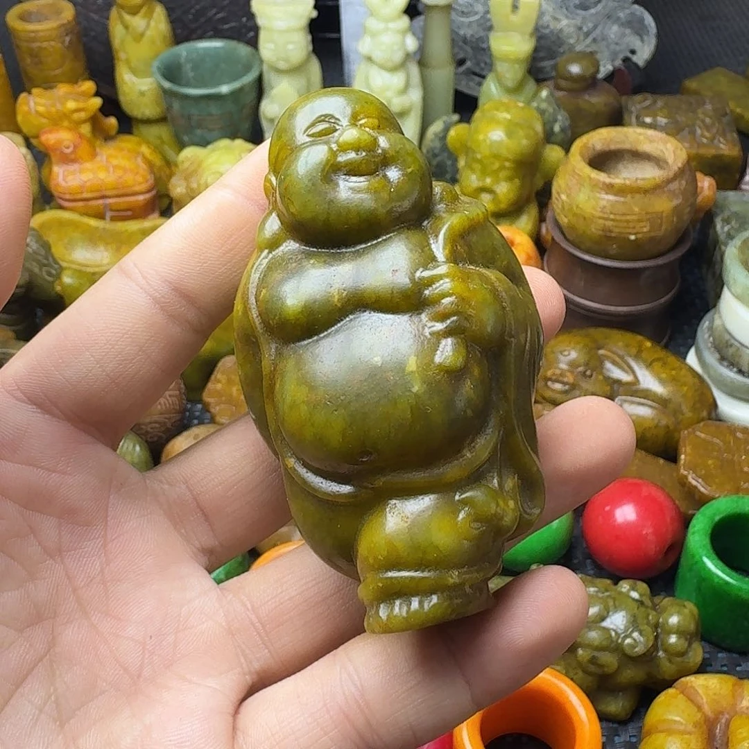 白玉菩提吊坠。。。