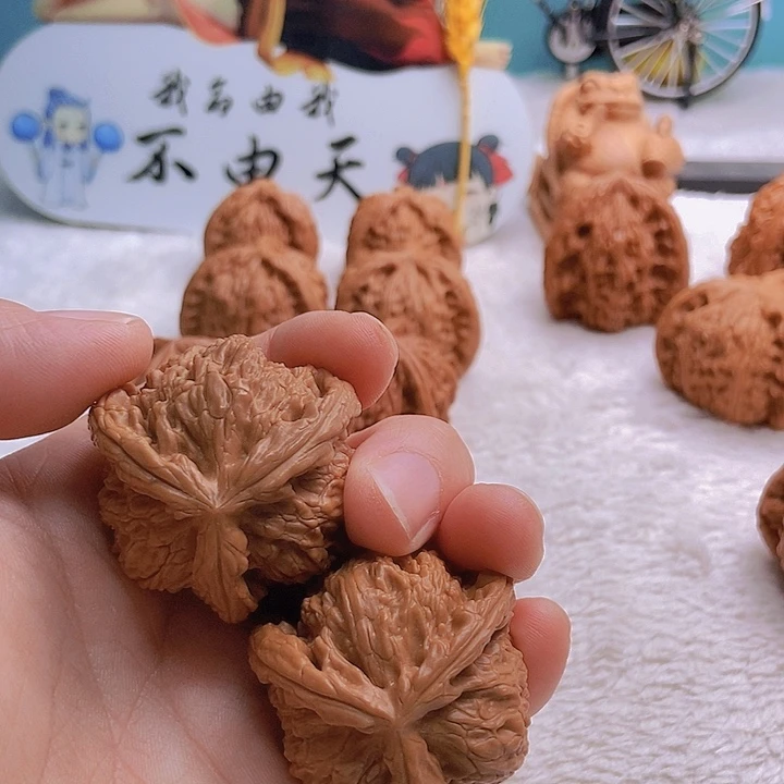 吊坠文玩核桃齐*人三棱