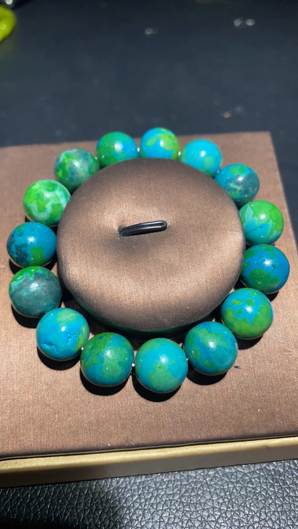 275  卡14蓝绿手链