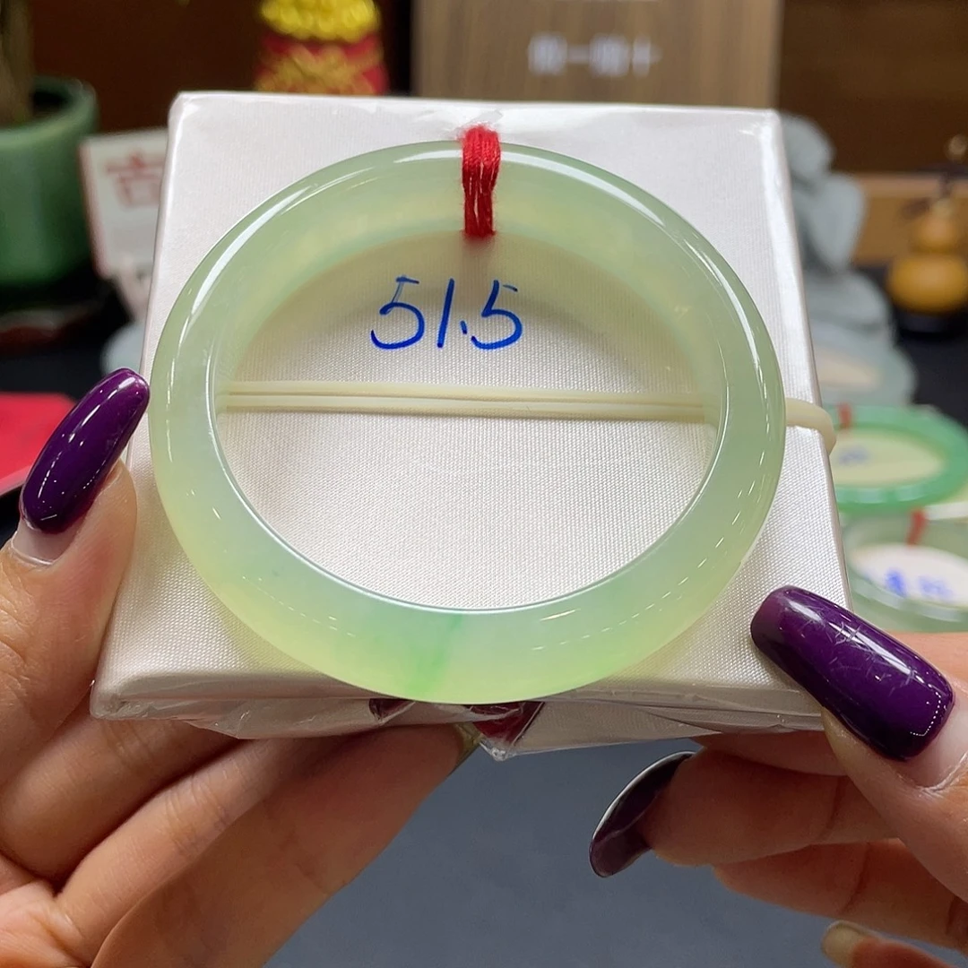 翡翠未镶嵌手镯40 号链接