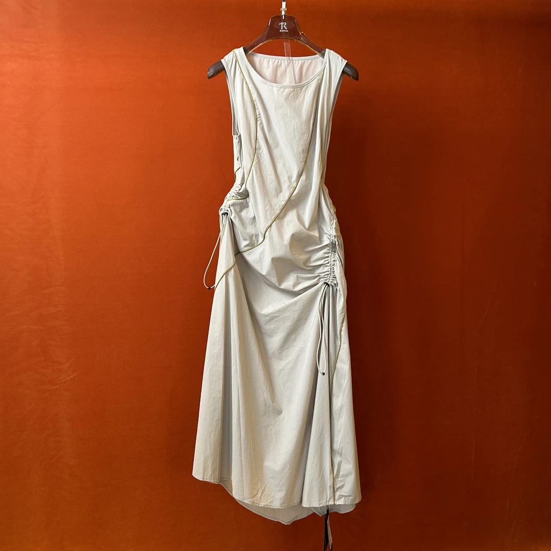 roiltrou【编号38】小众设计感ins风潮流显瘦连衣裙ZA1524210117